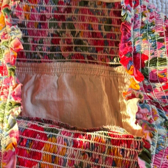 NATURAL LIFE Red and Pink Tiered Maxi Skirt - Picture 11 of 14